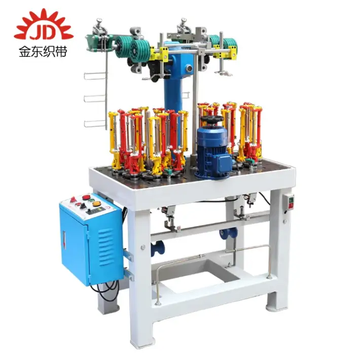 JD 4 head Leather Cord Elastic Rope Machine Braiding Machine