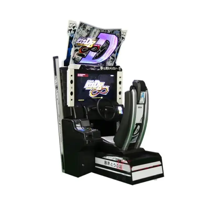 Banana Ground indoor amusement equipment manufacturer sells header D racing simulator coin-operated video game to run through ar