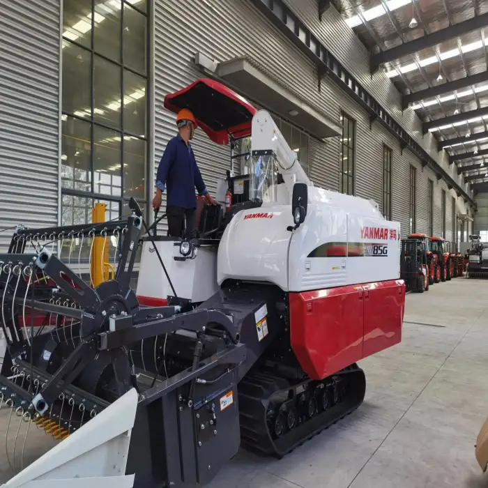 YH1180 paddy rice wheat combine harvesters machine