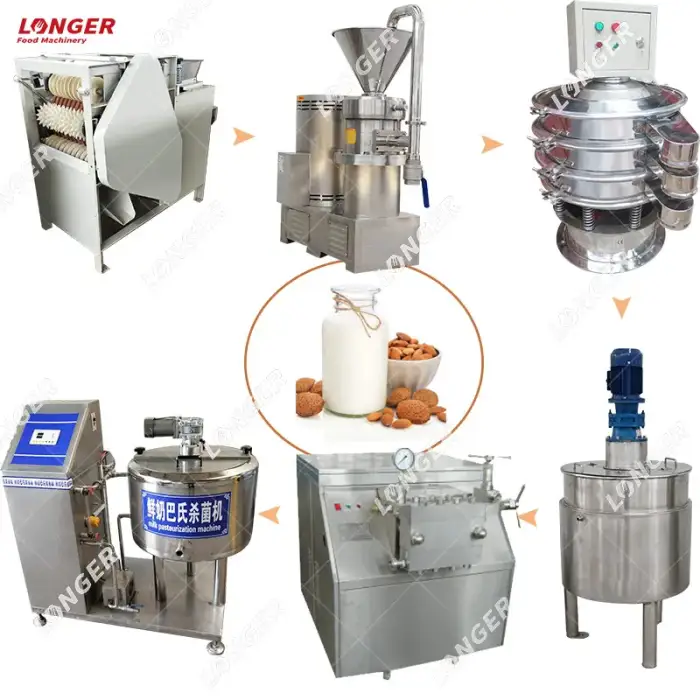 Badam Nut Milk Maker Machine With Filter Coimbatore Almond Plant Nut Milk Maker