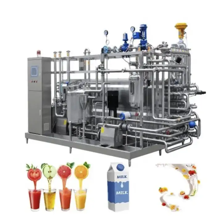 Stainless Steel yogurt milk pasteuriser machine  Production Line