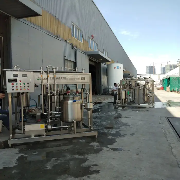 Stainless Steel yogurt milk pasteuriser machine  Production Line