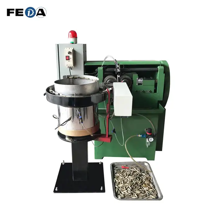 FEDA FD-3T automatic high speed thread rolling machine nut bolt manufacturing machine nut and bolt thread rolling machine