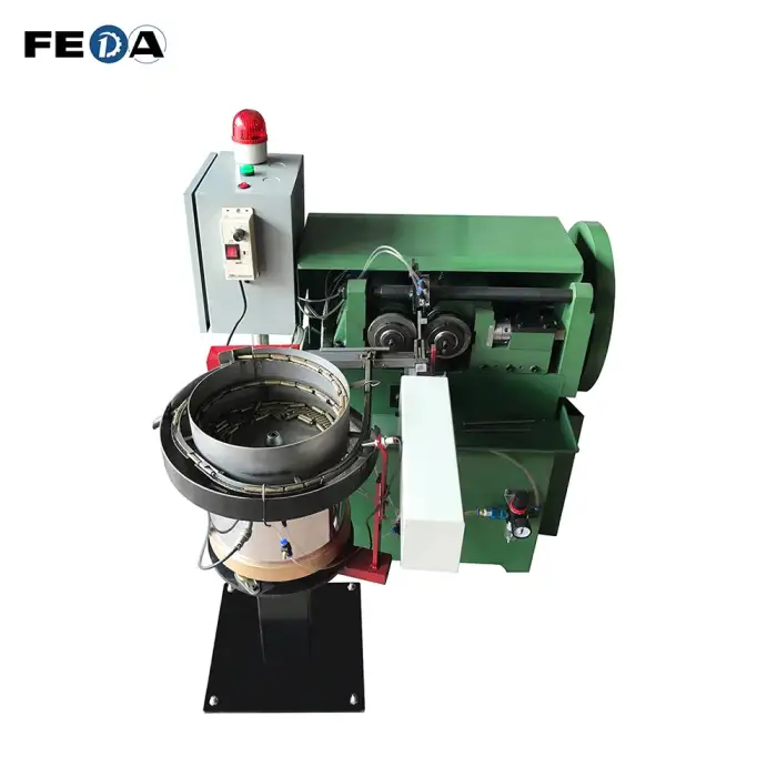 FEDA FD-3T automatic high speed thread rolling machine nut bolt manufacturing machine nut and bolt thread rolling machine