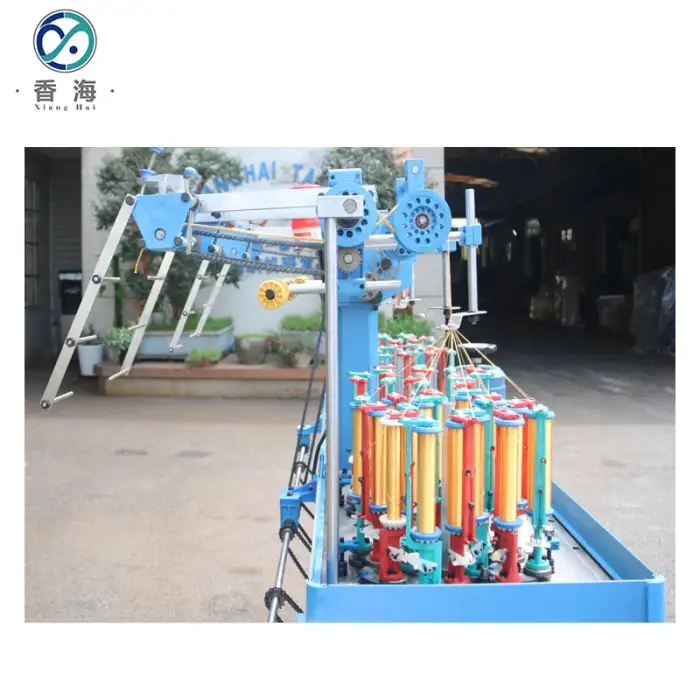 16-4 90 series high speed round rope braiding machine range of products high tension ropes and etc