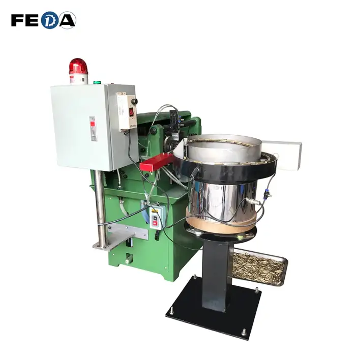 FEDA FD-3T automatic high speed thread rolling machine nut bolt manufacturing machine nut and bolt thread rolling machine