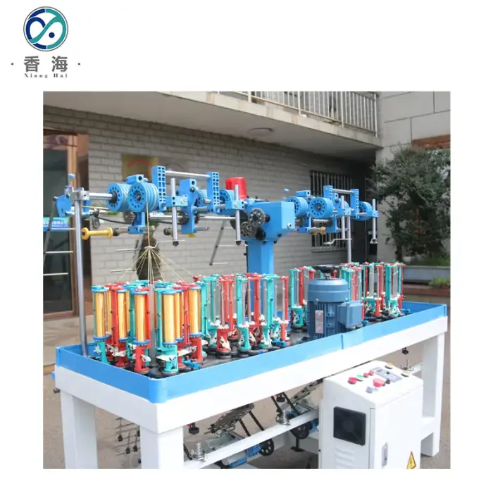 16-4 90 series high speed round rope braiding machine range of products high tension ropes and etc