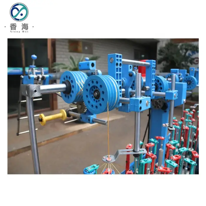 16-4 90 series high speed round rope braiding machine range of products high tension ropes and etc