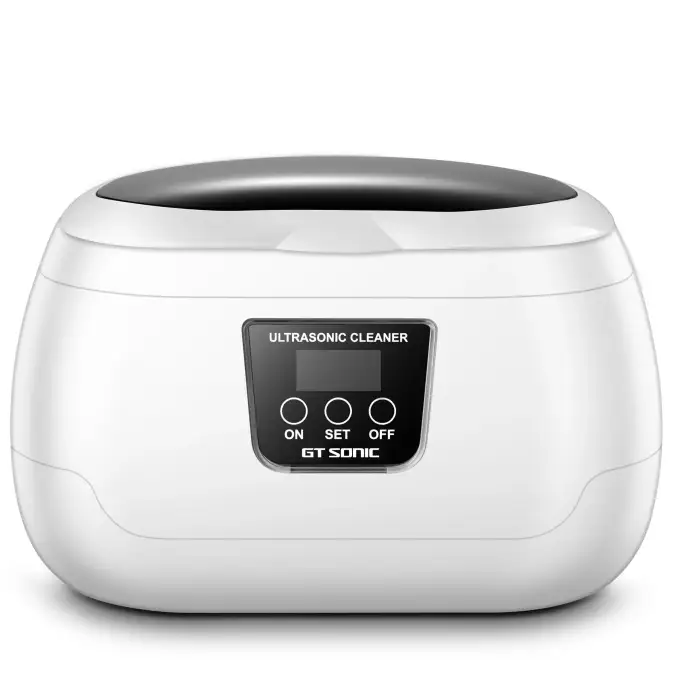 Jewelry Ultrasonic Cleaner with Countdown Timer for Cleaning Eyeglasses, Rings, Dentures, Retainers, and Mouth Guards