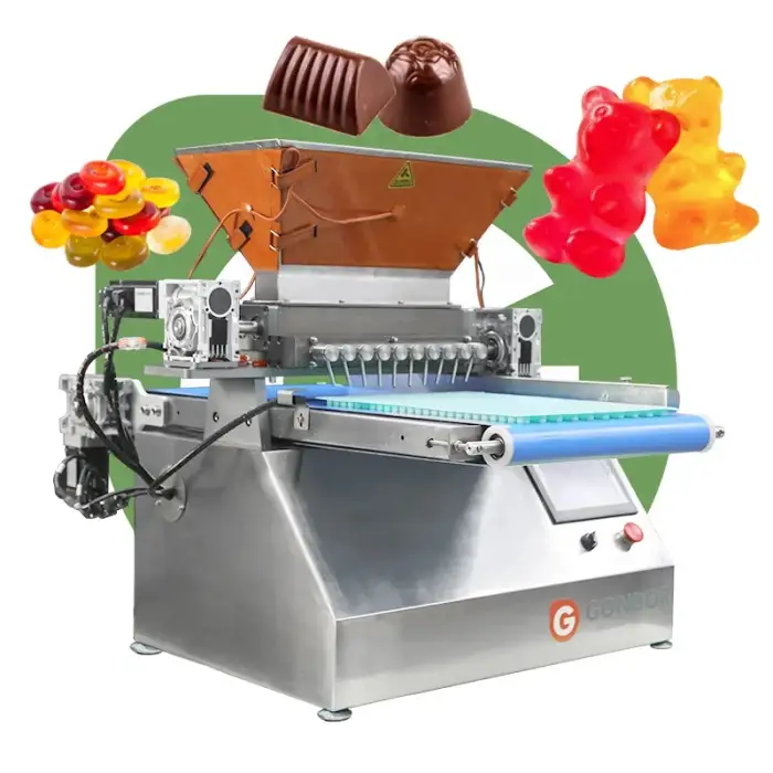 GANDOR 150kg Jelly Candy Bean Production Depositor Make Bear Gummy Machine