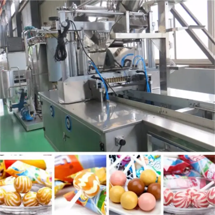 Industrial 600kg jelly lollipop candy making machine lollies machine