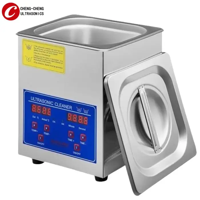 2L Digital Ultrasonic Cleaner with Heater Timer MCU Sweep