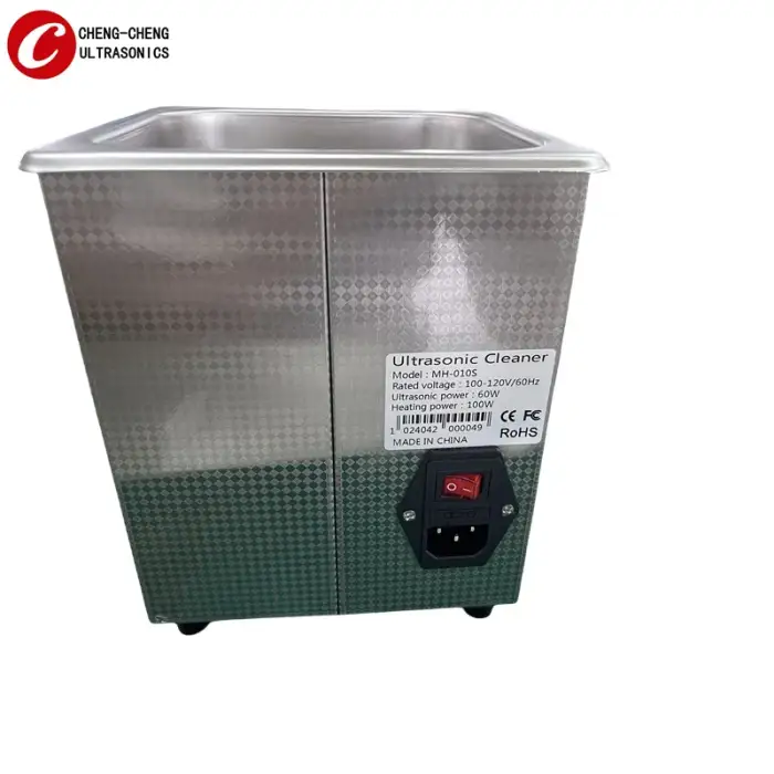 2L Digital Ultrasonic Cleaner with Heater Timer MCU Sweep