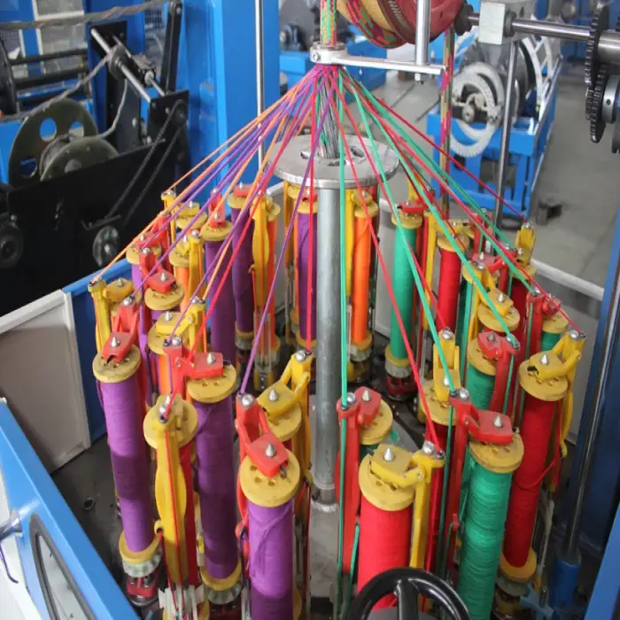 Round Leather Cord Making Rope Machine Twisting Professional Knitting Machines