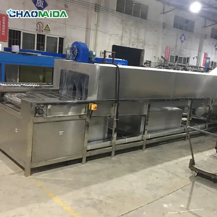 Customized commercial cleaning machine Metal return ultrasonic cleaning conveyor