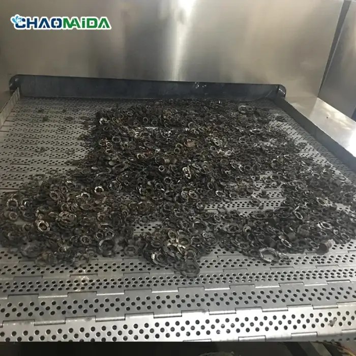 Customized commercial cleaning machine Metal return ultrasonic cleaning conveyor