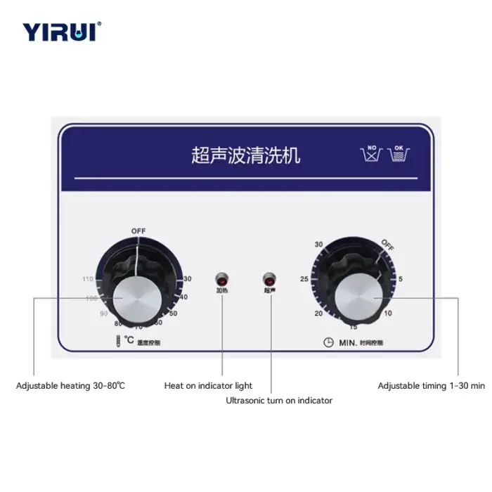 Lab TST-JP-030 4.5L Ultrasonic Cleaner Benchtop Type Ultrasonic Cleaner for Cleaning Metal Parts Hardware Parts