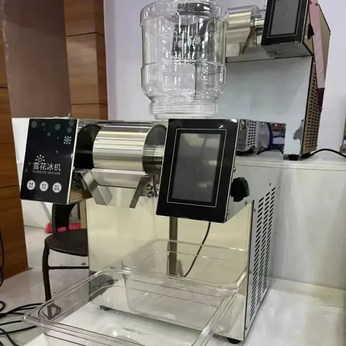 Full Automatic Milk Snow Ice Machine Commercial Snowflake Ice Making Machine