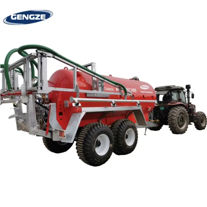 High Efficiency Tractor Towable Liquid Manure Tank Trailer Fertilizer