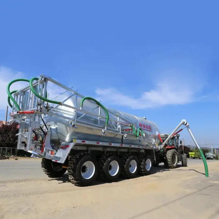 High Efficiency Tractor Towable Liquid Manure Tank Trailer Fertilizer