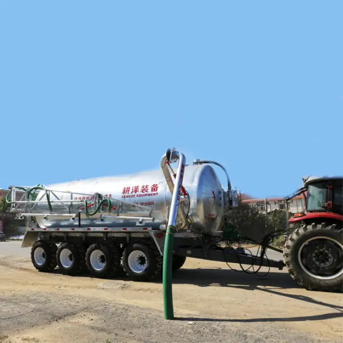 High Efficiency Tractor Towable Liquid Manure Tank Trailer Fertilizer