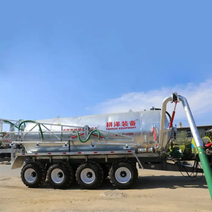 High Efficiency Tractor Towable Liquid Manure Tank Trailer Fertilizer