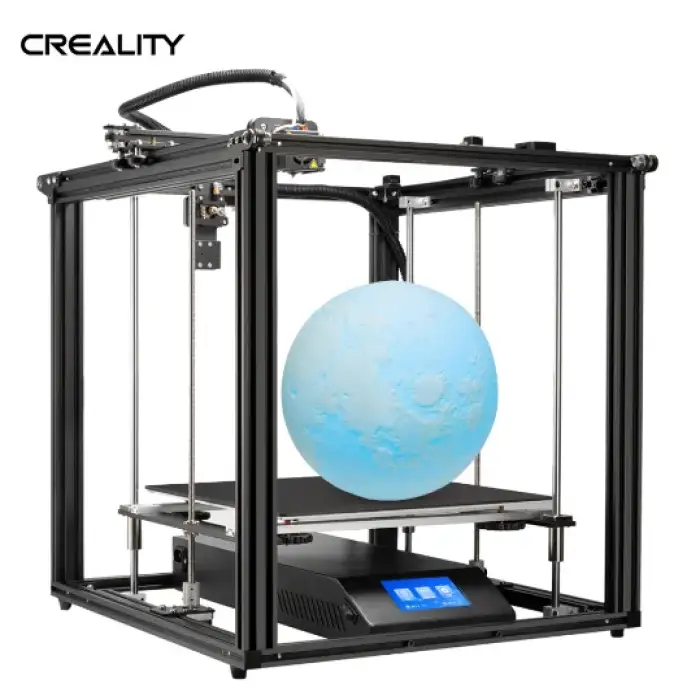 3D Ender-5 Plus 3D Printer DIY Kit Mean Well Power Supply 350*350*400mm with 4.3 Inch Touchscreen Double Y-axis Z-axis