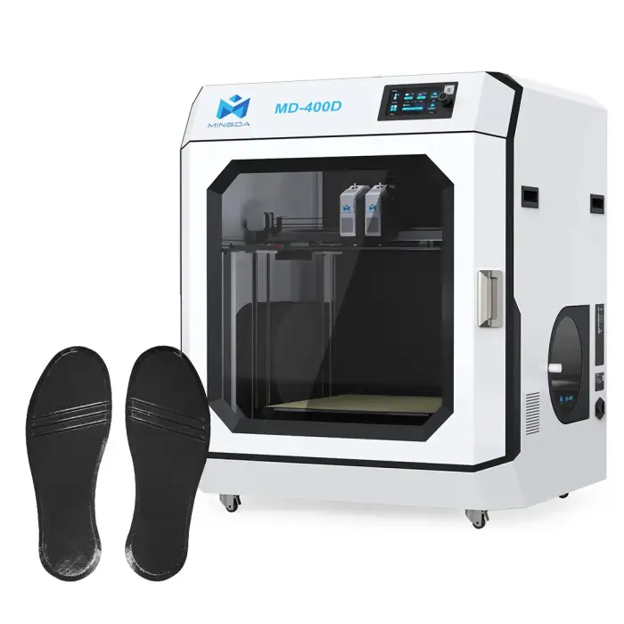 MD-400D IDEX 3d printer for orthopaedic insoles