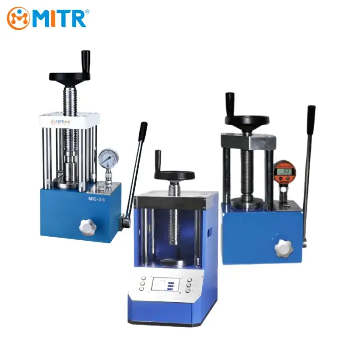 Professional Max 30mm Piston Laboratory Portable Manual Oil Powder Press Machine