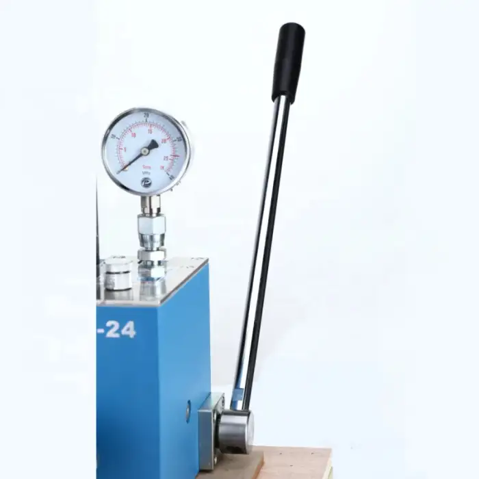 Professional Max 30mm Piston Laboratory Portable Manual Oil Powder Press Machine