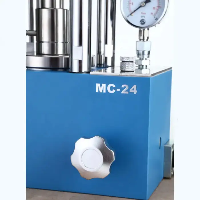 Professional Max 30mm Piston Laboratory Portable Manual Oil Powder Press Machine