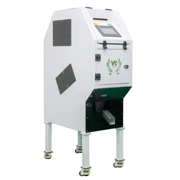 Mini compact oat quinoa optical color sorter machine For electric grain processing