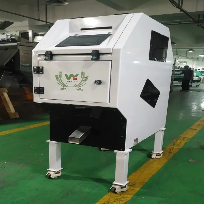 Mini compact oat quinoa optical color sorter machine For electric grain processing