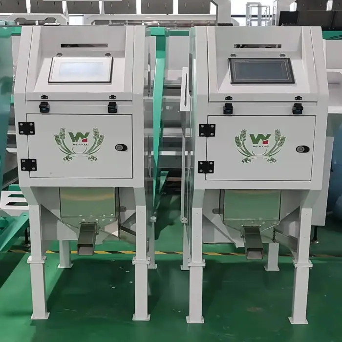 Mini compact oat quinoa optical color sorter machine For electric grain processing