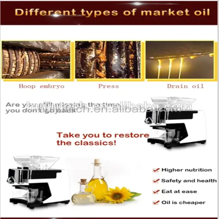 portable home use oil extraction machine  HJ-P09