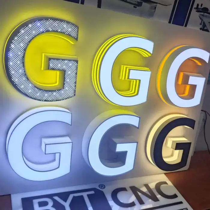 BYTCNC LED Letter 3D Printer Automatic Signage 3D Letter Printer Machine