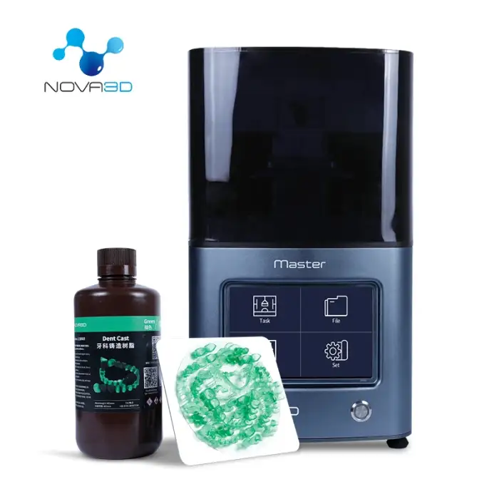 NOVA3D Master Surgical Guide Photopolymer SLA LCD 3D Printer Dental Resin Large Touch Screen  DLP Resin Printer