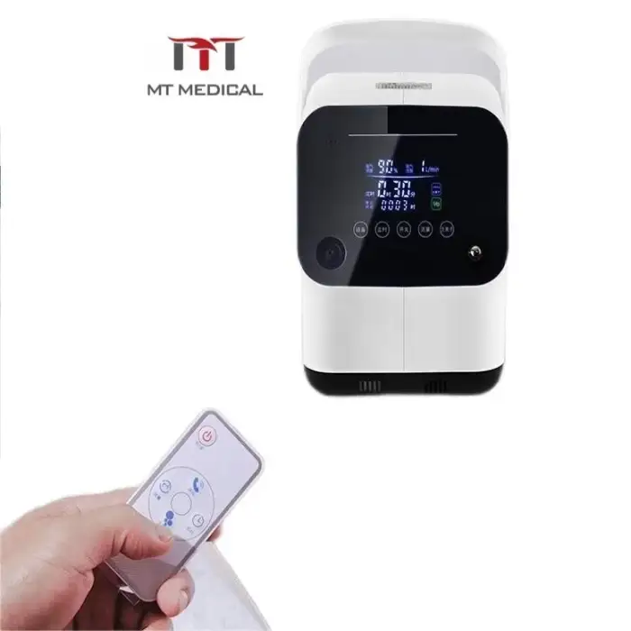 MT Medical CE ISO 1-6L Adjustable Portable Oxygen Machine Medical mini Portable Oxygen Concentrator