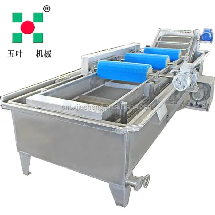 Industrial Bubble Washing,Cleaning,Processing Machine for Food Fruits Vegetable Seafood Pre-treatment Equipment