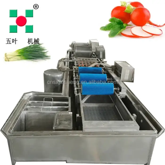 Industrial Bubble Washing,Cleaning,Processing Machine for Food Fruits Vegetable Seafood Pre-treatment Equipment