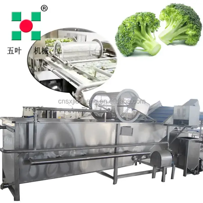 Industrial Bubble Washing,Cleaning,Processing Machine for Food Fruits Vegetable Seafood Pre-treatment Equipment