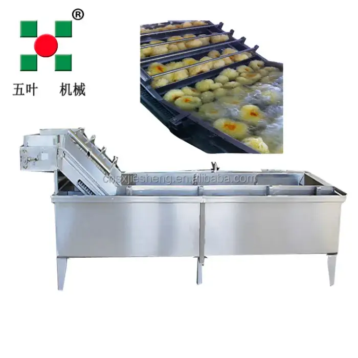 Industrial Bubble Washing,Cleaning,Processing Machine for Food Fruits Vegetable Seafood Pre-treatment Equipment