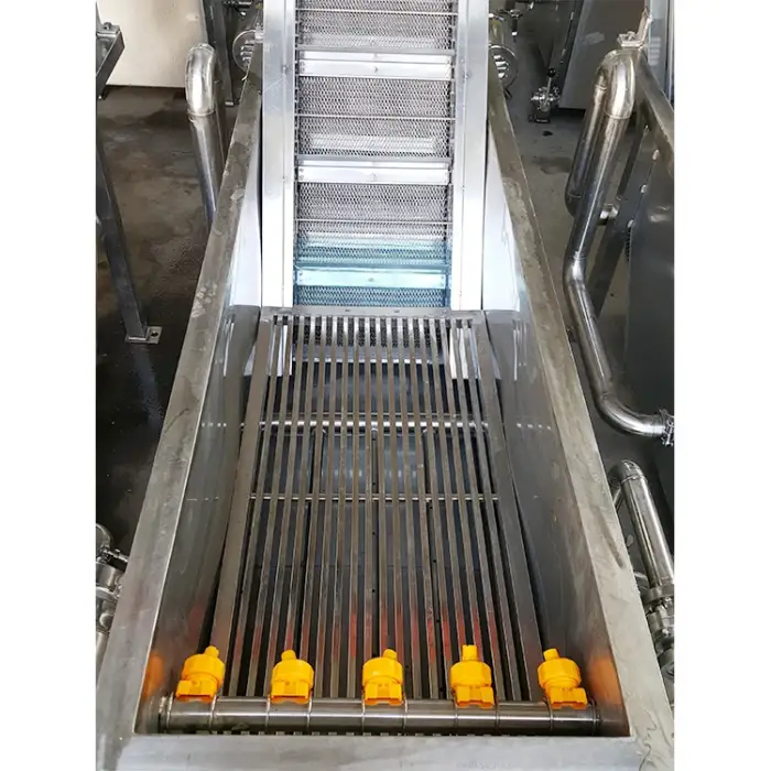 Automatic Conveyor Air Bubble Fruit Washing And Cleaning Machine Vegetables Bubble Washer Equipment