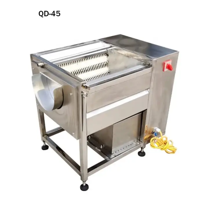 Factory price roller potato cleaning peeling machine vegetable and fruit sweet potato Ginger brush washing peeling machine