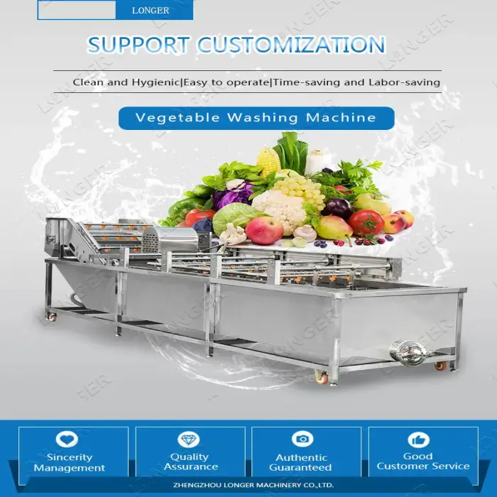 Commercial Processing Machine Fruit And Vegetable Washing Equipment Manufacturers in India