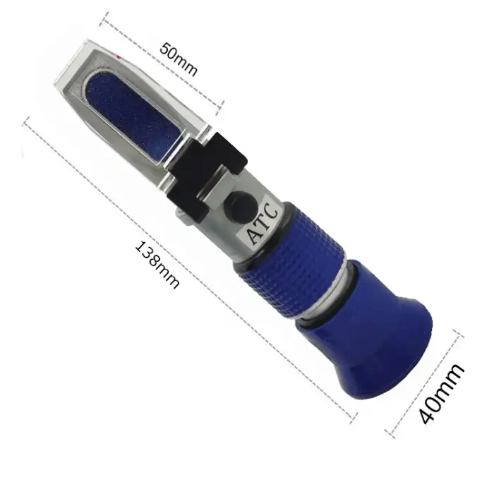 Digital Portable Handheld Refractometer Brix Meter Sugar Refractometer for Fruits Wine Beer