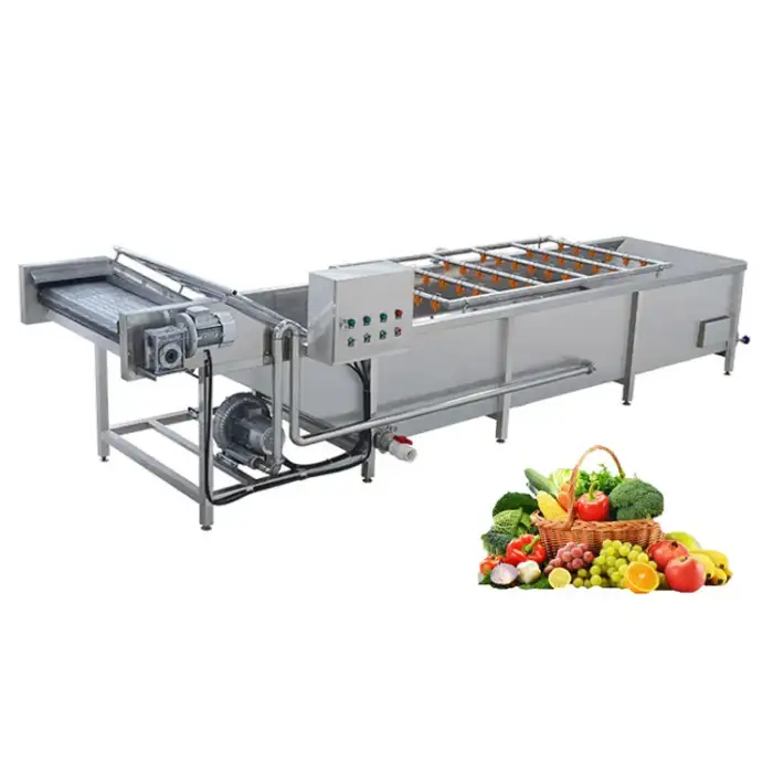 Industrial Potato Washing Machine Frozen Vegetable Production Line Vegetable Washing Machine