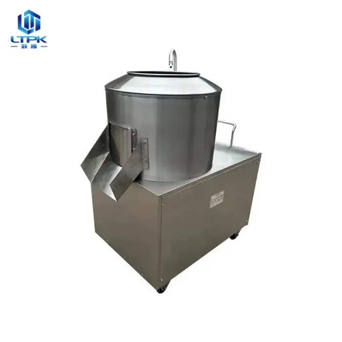 Commercial Electrical Root Vegetable Potato Taro Cassava Washing Peeling Machine Peeler