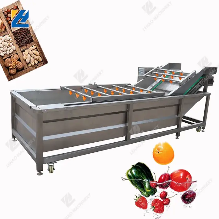 Best peanut bubble cleaning machine vegetable washer fruit washer vegetable washing equipment