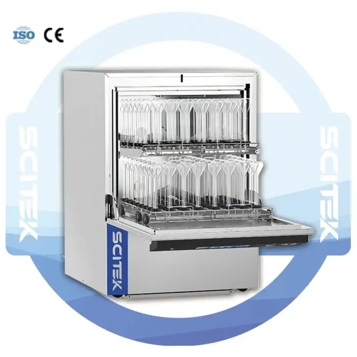 SCITEK Automatic Glassware Washer 158L Injection drying laboratory cleaning Glassware Washer